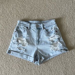 American Eagle Denim Mom Shorts